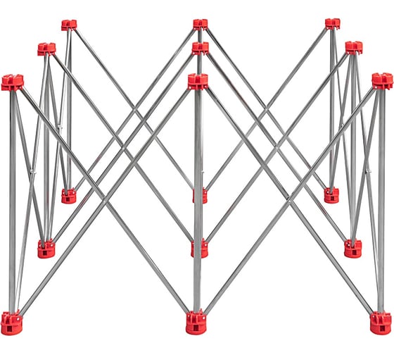 Подстолье складное DLT Сороконожка, 1,5м_1,5м, нержавейка, версия Lite, арт. 3889