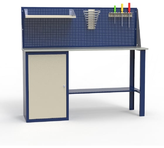 Верстак однотумбовый в комплекте Святогор ЛВ-1Т.01.00_сб2