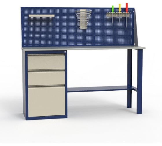 Верстак однотумбовый в комплекте Святогор ЛВ-1Т.03.00_сб3