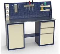 Верстак двухтумбовый в комплекте Святогор ЛВ-2Т.01.03_сб1