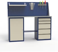 Верстак двухтумбовый в комплекте Святогор ЛВ-2Т.01.05_сб6