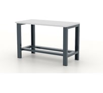 Верстак FERRUM Premium 1310х650х850h мм, Столешница оцинкованная фанера 30 мм 11.31-7016