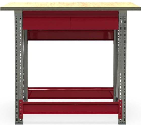 Верстак слесарный IRONMEBEL Ворк компакт 1000 с ящиком M-WRKCT.1000.F_F_010