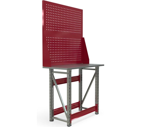 Верстак слесарный IRONMEBEL Ворк компакт 1000 (ZN) с двойным экраном M-WRKCT.1000(ZN).F_F_002