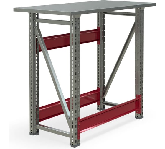 Верстак слесарный IRONMEBEL Ворк компакт 1000 (ZN) M-WRKCT.1000(ZN).F_F_000