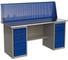 Двухтумбовый верстак MasterLine ML6/ML6 с экраном 1600 HONEYCOMB M-ХML6ML6MDCE1600 1
