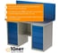 Двухтумбовый верстак HONEYCOMB ML5/ML5 с экраном 1400 M-НML5ML5MDCE1400 3