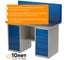Двухтумбовый верстак HONEYCOMB ML6/ML6 с экраном 1400 M-НML6ML6MDCE1400 3