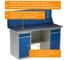 Двухтумбовый верстак HONEYCOMB ML1/ML1 с экраном 1600 M-НML1ML1MDCE1600 3