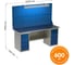 Двухтумбовый верстак HONEYCOMB ML5/ML5 с экраном 2000 и освещением M-НML5ML5MDCE2000ос 2