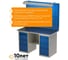 Двухтумбовый верстак HONEYCOMB ML4/ML4 с экраном 1400 и освещением M-НML4ML4MDCE1400ос 3