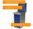 HONEYCOMB Верстак мини ML4 с экраном 520х700 M-НMML4C 4
