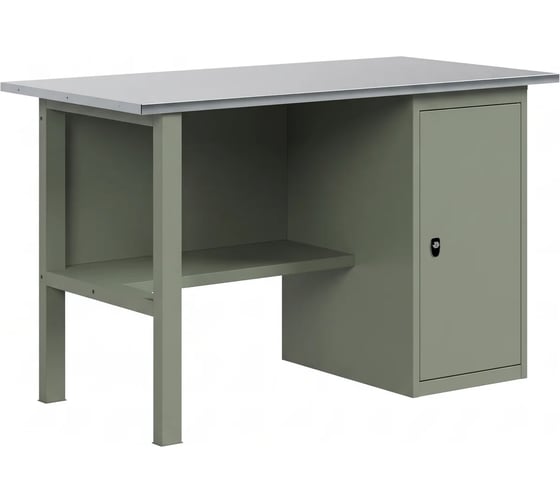 Верстак-стол с тумбой GREENBERG OLIVER 1400мм VERSTAK_OLIVE_Т1_1400