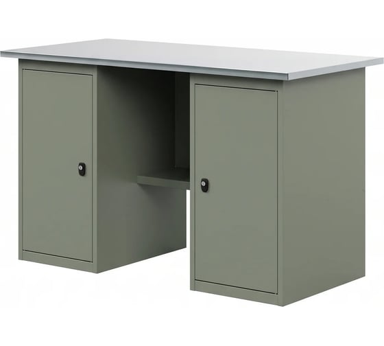 Верстак-стол с двумя тумбами GREENBERG OLIVER 1400мм VERSTAK_OLIVE_Т2_1400