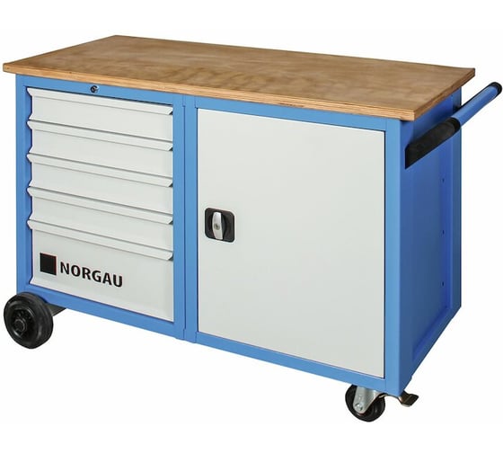 Верстак передвижной NORGAU N 1506, 1200х620х860мм 102041015