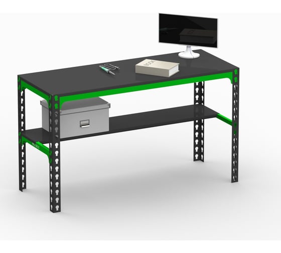Металлический стол Metalex 750x1500x600 мм SMM751560