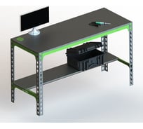 Металлический стол Metalex 750x1000x500 мм SMM751050