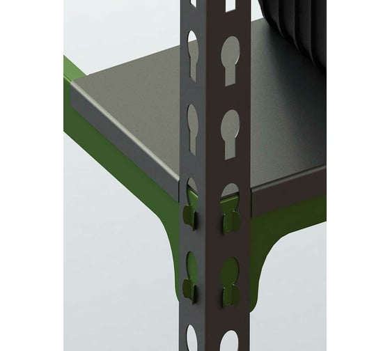Металлический стол Metalex 750x1400x400 мм SMM751440