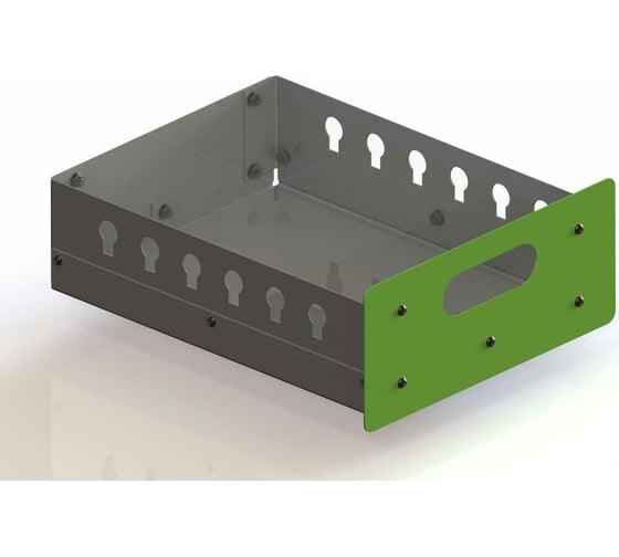 Стол-верстак Metalex c одной тумбой 950x1400x400 мм SVTI951440