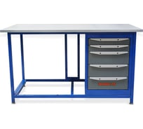 Однотумбовый верстак WORK серии WK1500(Т5)