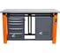 Двухтумбовый верстак Toollbox с регулируемой столешницей серии TBP1800 (TB0-TB5) 2
