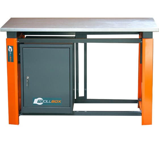 Однотумбовый верстак Toollbox с регулируемой столешницей серии TBP1200 (TB0) 1