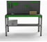 Металлический стол Metalex 750x1400x500 + перфопанель с комплектом аксессуаров SMMPRIA751450 4