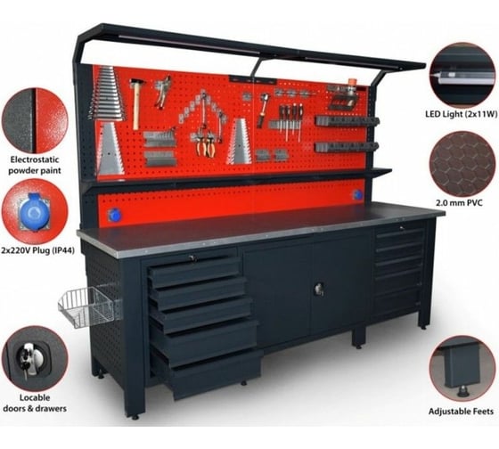 Металлический верстак ROCKFORCE RF-01Y0195 1