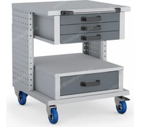 Передвижное рабочее место FLAMES 4 ящика 1524.100