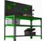 Металлический стол Metalex 750x1200x500 + две полки + перфопанель с комплектом аксессуаров SMMPIIPRIA751250 3