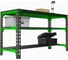 Металлический стол Metalex 750x1400x500 (две полки) SMMPII751450 2