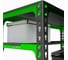 Металлический стол Metalex 750x1400x500 (две полки) SMMPII751450 3
