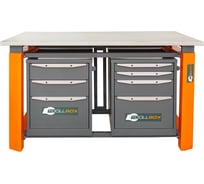Двухтумбовый верстак Toollbox с регулируемой столешницей серии TBP1500 (TB3-TB4)
