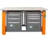 Двухтумбовый верстак Toollbox с регулируемой столешницей серии TBP1500 (TB3-TB4) 1