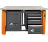 Двухтумбовый верстак Toollbox с регулируемой столешницей серии TBP1500 (TB0-TB4) 2