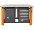Двухтумбовый верстак Toollbox с регулируемой столешницей серии TBP1500 (TB0-TB6) 1