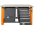 Двухтумбовый верстак Toollbox с регулируемой столешницей серии TBP1500 (TB0-TB6) 2