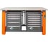 Двухтумбовый верстак Toollbox с регулируемой столешницей серии TBP1500 (TB5-TB7) 1