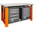 Двухтумбовый верстак Toollbox с регулируемой столешницей серии TBP1500 (TB5-TB7) 2