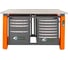 Двухтумбовый верстак Toollbox с регулируемой столешницей серии TBP1500 (TB4-TB7) 1
