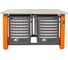 Двухтумбовый верстак Toollbox с регулируемой столешницей серии TBP1500 (TB7-TB7) 1