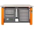 Двухтумбовый верстак Toollbox с регулируемой столешницей серии TBP1500 (TB4-TB8) 1