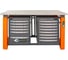 Двухтумбовый верстак Toollbox с регулируемой столешницей серии TBP1500 (TB6-TB8) 1