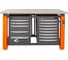Двухтумбовый верстак Toollbox с регулируемой столешницей серии TBP1500 (TB5-TB8) 1