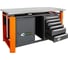 Двухтумбовый верстак Toollbox с регулируемой столешницей серии TBP1800 (TB0-TB6) 4