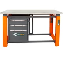 Однотумбовый верстак Toollbox с регулируемой столешницей серии TBP1500 (TB3)