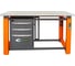 Однотумбовый верстак Toollbox с регулируемой столешницей серии TBP1500 (TB3) 1