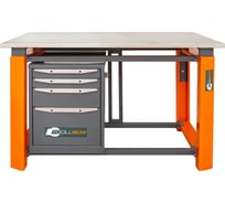 Однотумбовый верстак Toollbox с регулируемой столешницей серии TBP1200 (TB4)