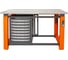 Однотумбовый верстак Toollbox с регулируемой столешницей серии TBP1200 (TB8) 1