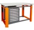 Однотумбовый верстак Toollbox с регулируемой столешницей серии TBP1200 (TB8) 2